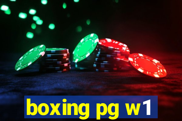 boxing pg w1